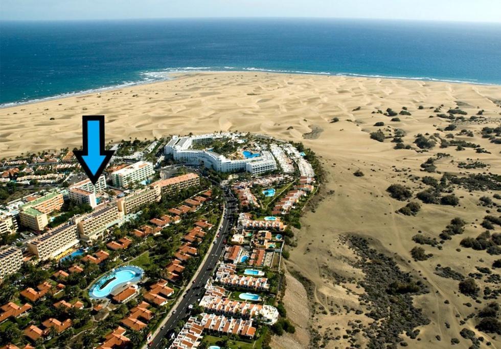 Fm Beach Home - Renovated Apartment With Swimming Pool Near Maspalomas Dunes & Beach Πλάγια ντελ Ινγκλές Εξωτερικό φωτογραφία